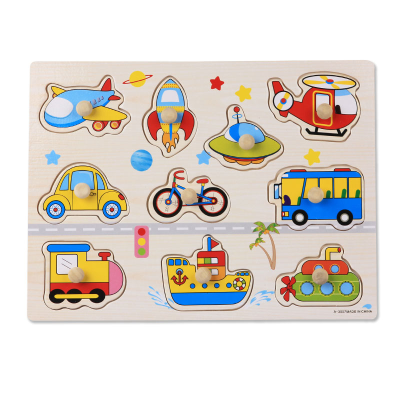 Wooden Baby Toys Puzzle Board Set